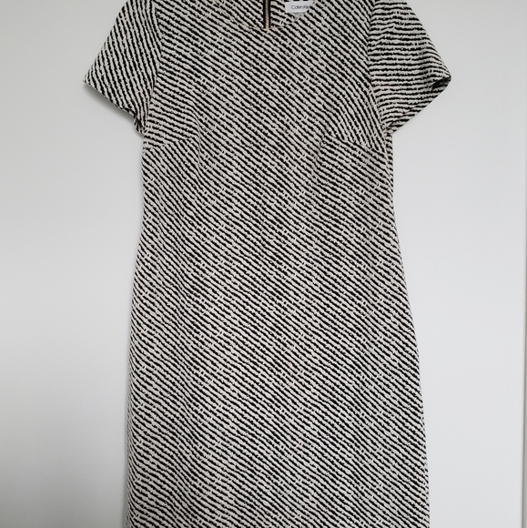 Calvin Klein striped mini dress - Picture 3 of 4